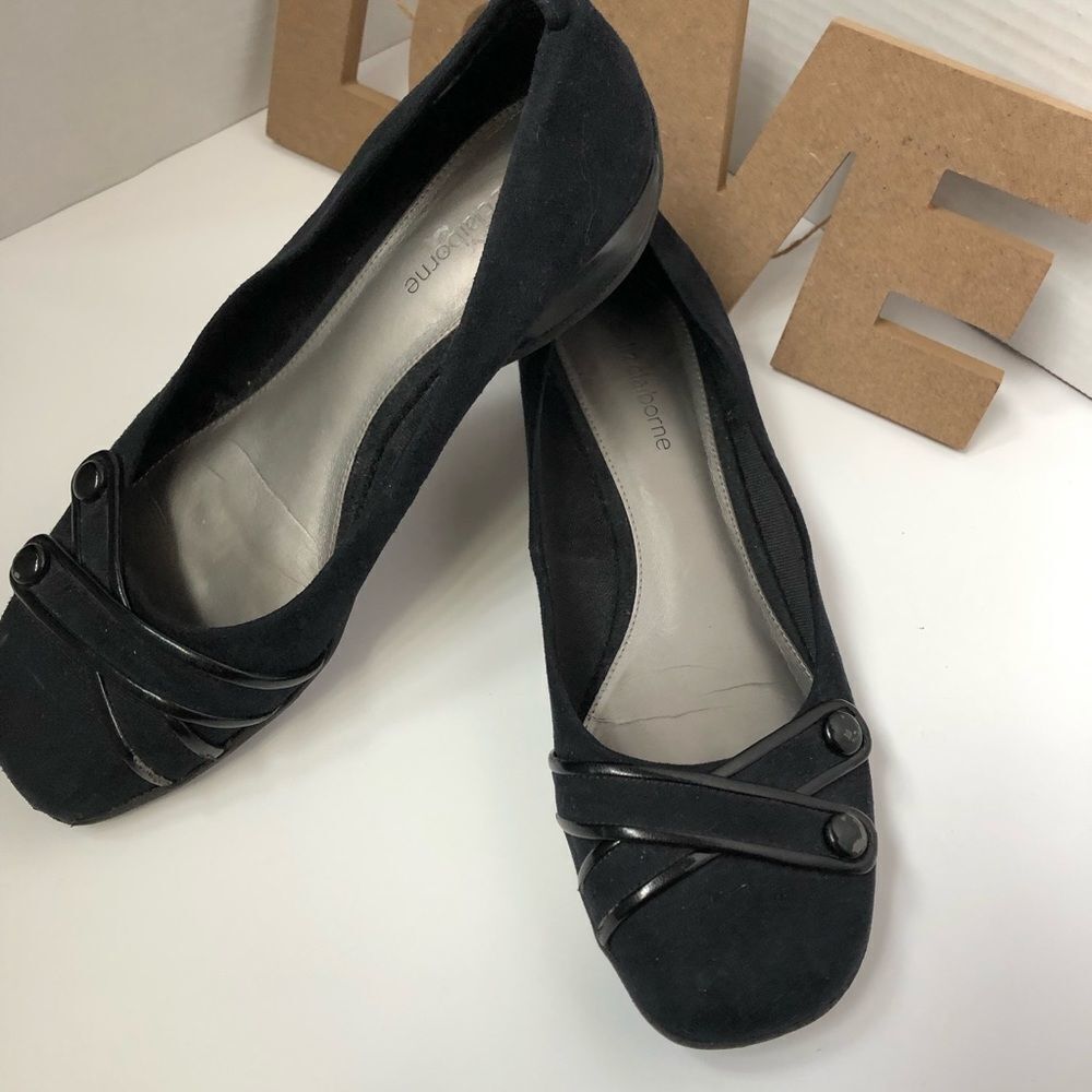 LIZ CLAIBORNE TRUETT WEDGE FLAT SHOES